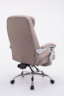 Bureaustoel XL Tria  stof Taupe