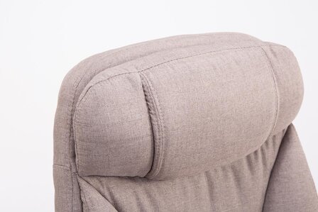 Bureaustoel XL Tria  stof Taupe