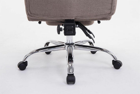 Bureaustoel XL Tria  stof Taupe