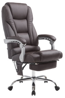Bureaustoel Picifac met massagefunctie Bruin