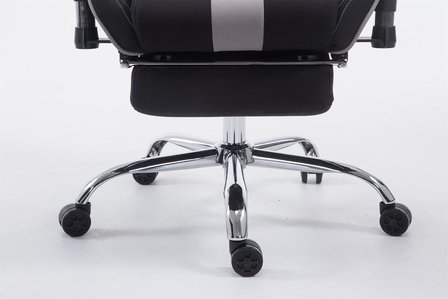 Bureaustoel Lemit V2 Zwart/Grijs,mit Fußablage