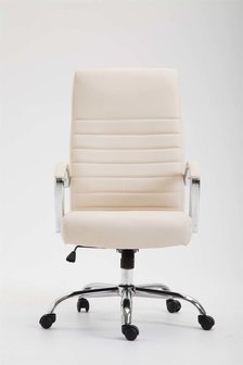 Bureaustoel Vilaas Kunstleer Creme
