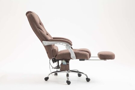 Bureaustoel Picifac Stof met Massagefunctie Bruin