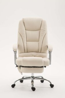 Bureaustoel Picifac Stof met Massagefunctie Creme