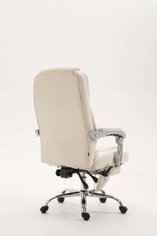 Bureaustoel Picifac Stof met Massagefunctie Creme