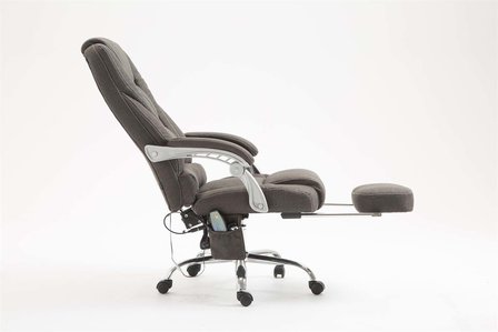 Bureaustoel Picifac Stof met Massagefunctie Grijs