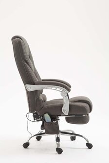 Bureaustoel Picifac Stof met Massagefunctie Grijs