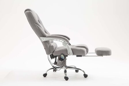 Bureaustoel Picifac Stof met Massagefunctie Grijs