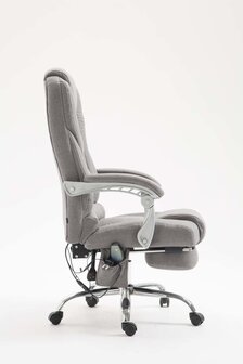 Bureaustoel Picifac Stof met Massagefunctie Grijs