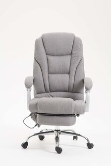 Bureaustoel Picifac Stof met Massagefunctie Grijs
