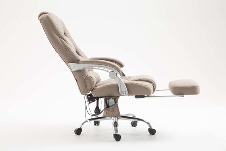Bureaustoel Picifac Stof met Massagefunctie Taupe