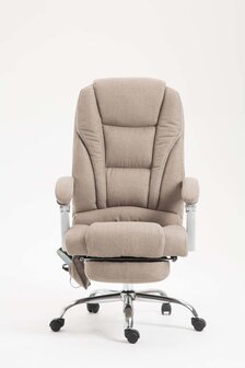 Bureaustoel Picifac Stof met Massagefunctie Taupe