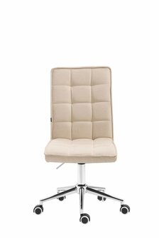 Bureaustoel Pikeng V2 stof Creme