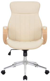 Bureaustoel Malille natura/Creme