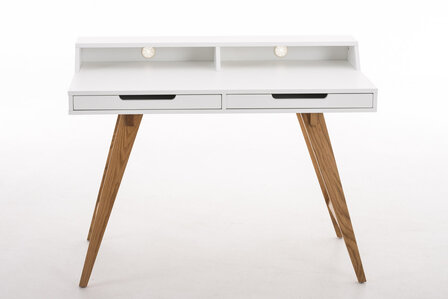 Bureau Oaten Wit,110 cm