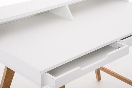 Bureau Oaten Wit,110 cm
