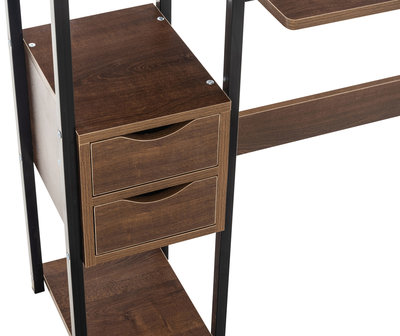 Bureau Wednis walnuss/Zwart