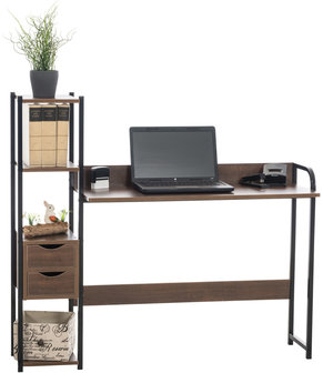 Bureau Wednis walnuss/Zwart