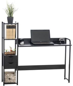 Bureau Wednis Zwart/Zwart