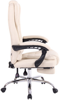 Bureaustoel Exygon Creme,Stoff