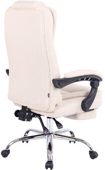 Bureaustoel Exygon Creme,Stoff