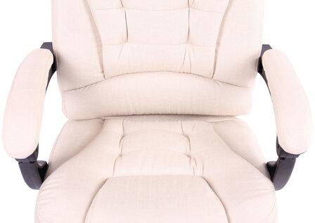 Bureaustoel Exygon Creme,Stoff