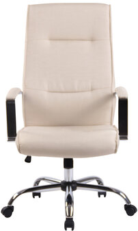 Bureaustoel Partlond Creme,Stoff