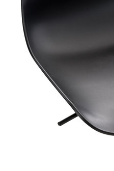 Set van 2 barkrukken Oviera Zwart