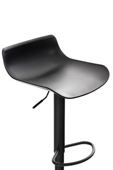 Set van 2 barkrukken Oviera Zwart