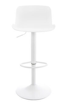 Set van 2 barkrukken Ilmidi Kunststof Wit