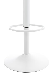 Set van 2 barkrukken Ilmidi Kunststof Wit