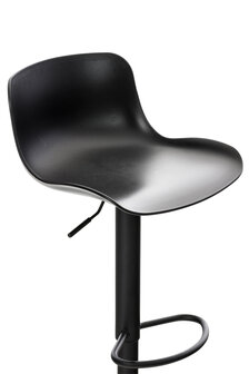 Set van 2 barkrukken Ilmidi Kunststof Zwart