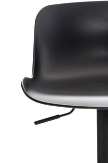 Set van 2 barkrukken Ilmidi Kunststof Zwart