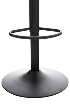 Set van 2 barkrukken Ilmidi Kunststof Zwart