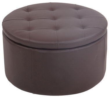 Hocker Avore Bruin,Kunstleder