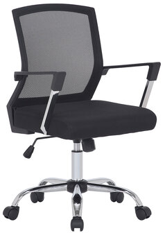Bureaustoel Mobletan Zwart/Zwart