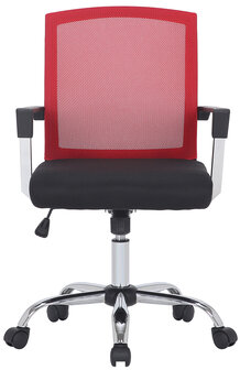 Bureaustoel Mobletan Zwart/Rood