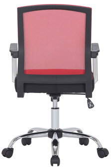 Bureaustoel Mobletan Zwart/Rood