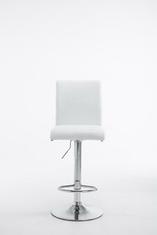 Set van 2 barkruk K&ouml;ln met kunstleer Wit