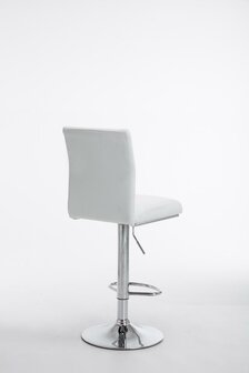 Set van 2 barkruk K&ouml;ln met kunstleer Wit