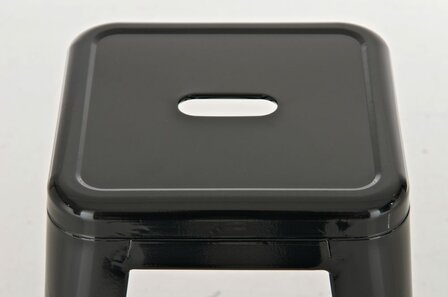 Set van 2 barkrukken Jashuo Zwart