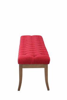 Bank Remsas Stof Rood,150 cm
