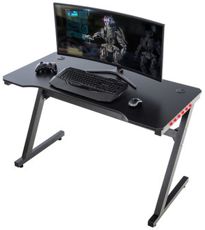 Gaming tafel Lewiston Zwart