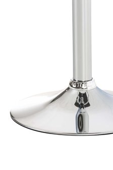 Set van 2 barkrukken Heovor stof Zwart,Chroom