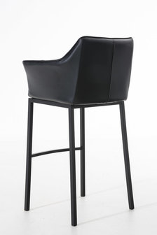 Barkruk Damaso Kunstleer Zwart,Zwart