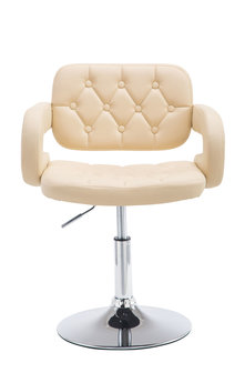 Lounger Diblun Kunstleer Creme