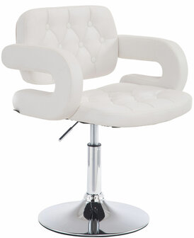 Lounger Diblun Kunstleer Wit