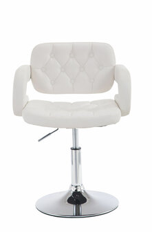 Lounger Diblun Kunstleer Wit