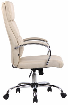 Bureaustoel Brodfard Creme,Stoff