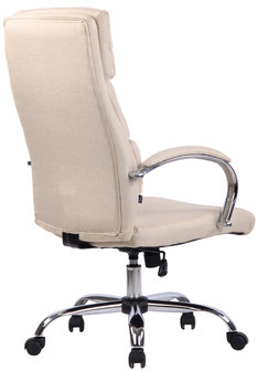 Bureaustoel Brodfard Creme,Stoff